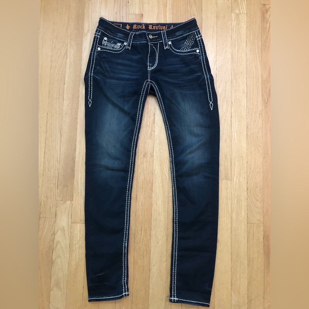 Rock Revival Skinny Sherry Jeans